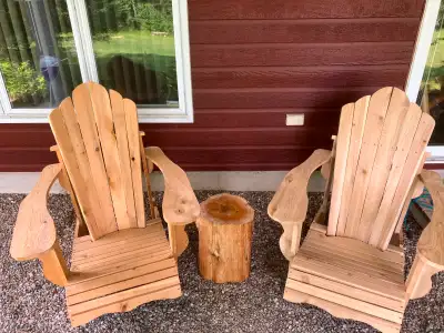Chaise  Adirondack en cèdre, View more