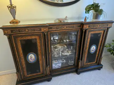 ⭐ Beautiful Antique 19th Century French Victorian Sideboard, View more