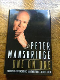 One on One by Peter Mansbridge[Signed]