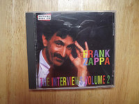 FS: 1996 (Baktabak Co.) Frank Zappa "The Interviews Volume 2" Pi