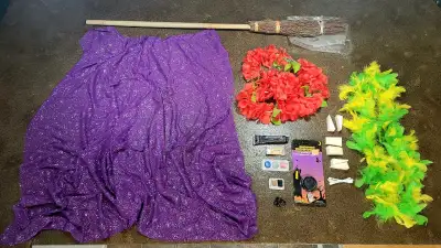 Halloween Cape or Dress / Makeup kit, View more