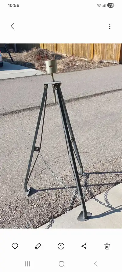 5th Wheel Tripod Stabilizer