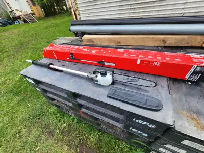 Milwaukee Tool M18 FUEL QUIK-LOK 10" Pole Saw Attachment Only, View more