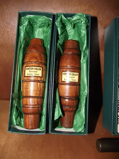 1 Vintage Yentzen Duck Call & 2 Jim"Cowboy" Fernandez cassettes, View more