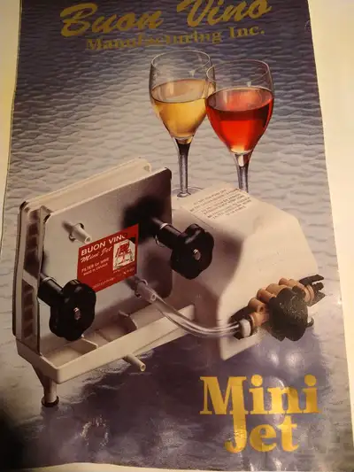 New Buon Vino Wine filtration system, View more