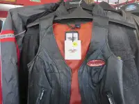 Ladies Harley Davidson Leather Vest-  RE-GEAR