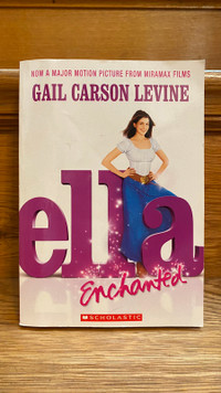 Ella Enchanted chapter book by Gail Carson Levine