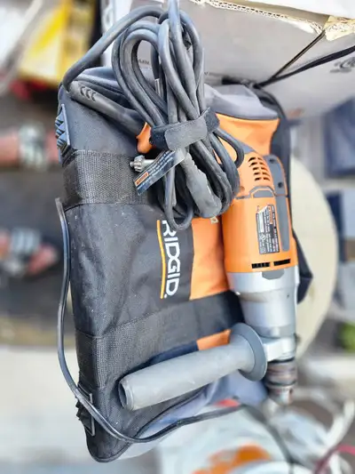 RIDGID 8.5-Amp 1/2 in. Heavy Duty Hammer Drill with carrying cas, View more