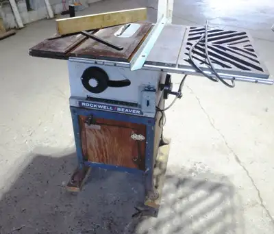 Rockwell / Beaver Table Saw – A wood shop must!, View more