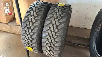 600$ for 2 Tires Toyo Open Country LT 265/70R17 BRAND NEW