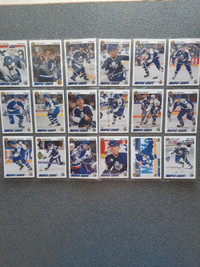 Carte de hockey Maple Leafs de Toronto Upper Deck 1991-1992