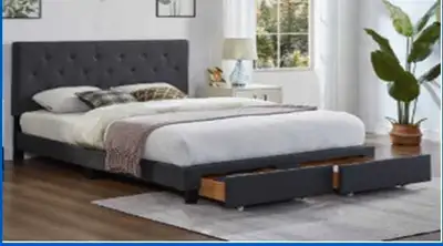  queen Bed frame with storage, View more