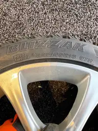 Winter tire set 