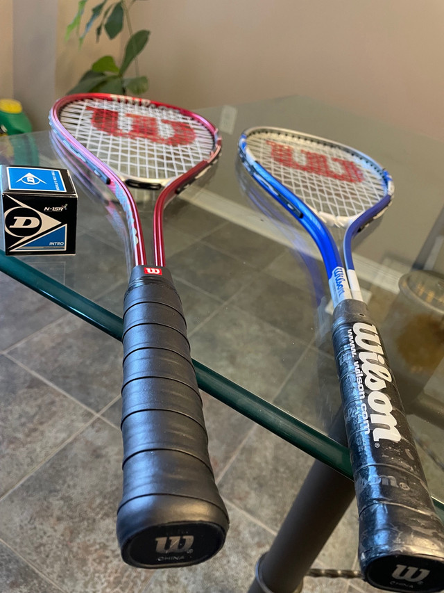 *NEW* Wilson X 1 and X Hyper Team 500 Squash Rackets in Tennis & Racquet in Mississauga / Peel Region - Image 2