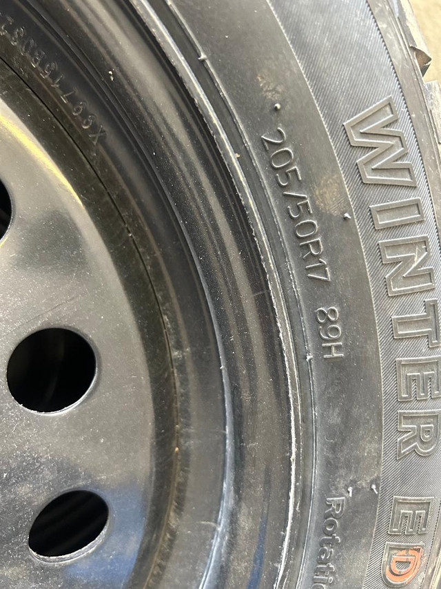 205-50-17 WINTER TIRES - 2018 MAZDA MAZDA 3 in Tires & Rims in City of Toronto - Image 3