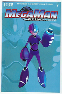 Mega Man Fully Charged # 1 2nd Print NM Boom! Studios VF/NM.