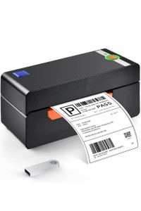 FIRINER Bluetooth Shipping Label Printer 150mm/s 4x6, Portable