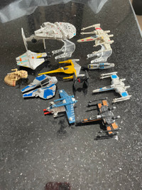 Star Wars Hot Wheels Diecast space ships