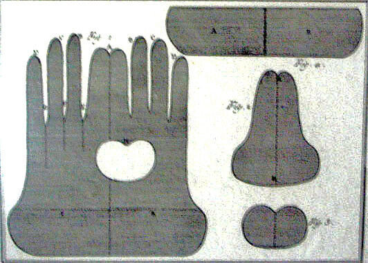 Estampe GANTIER Gravure old print of GLOVER - Gloves maker dans Art et objets de collection  à Ville de Montréal - Image 4