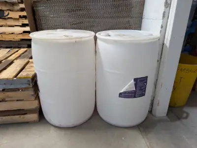 Used empty 208.2L drums. Can be used for making docks. Phone for availability as they come and go. W...