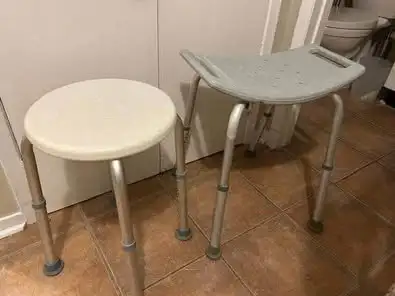 13” round medical bath shower stool chair $65 + more, View more