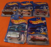 Hot Wheels Cars 5 New - Pontiac GTO -Pro Stock Truck -Firebird