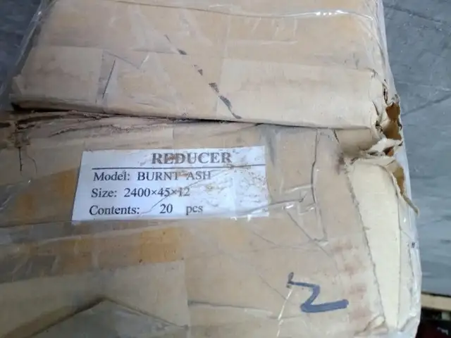 Laminated reducer flooring trim - transition stip62863738661379121