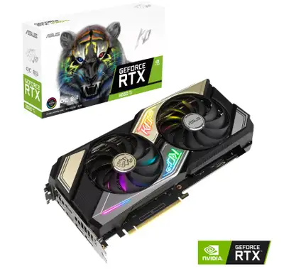 ASUS KO GeForce RTX™ 3060 Ti OC Edition 8GB GDDR6, View more