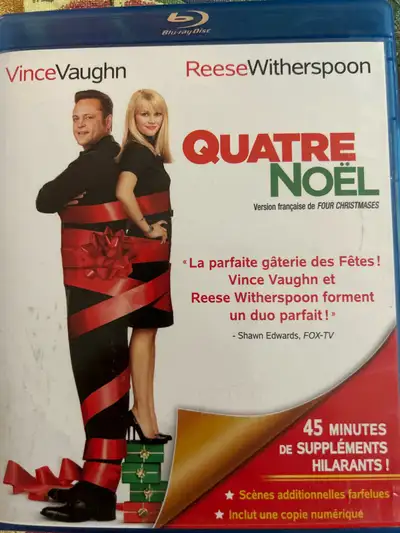 four Christmas Blu-ray bil 8$., View more