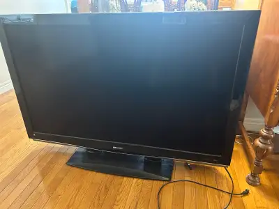Sharp 52” TV, View more