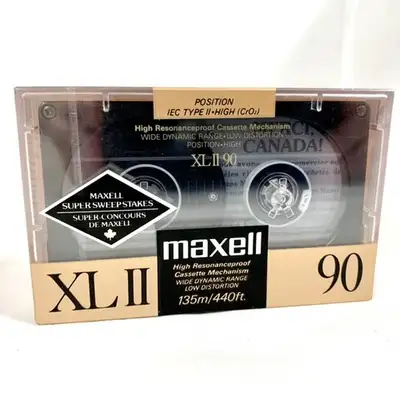 New, sealed Maxell XLII 90, View more