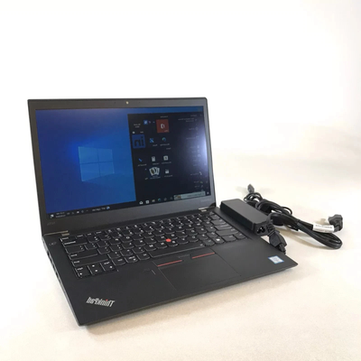 Windows 10 Pro 14' Lenovo ThinkPad T470 FHD i7-6600U 2.6GH 256GB, View more