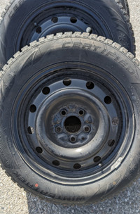 Winter Tires w Rims - Certified WinterTrek 205/60R16