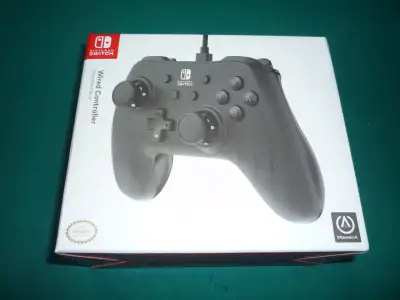 Nintendo Switch Black Wired Controller - NEW ! SEALED !, View more