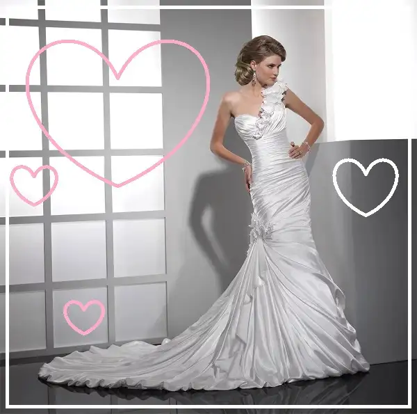 WEDDING DRESS (Size 6) --- Sottera + Midgley (ADORAE ROSE) in Wedding in Mississauga / Peel Region - Image 2