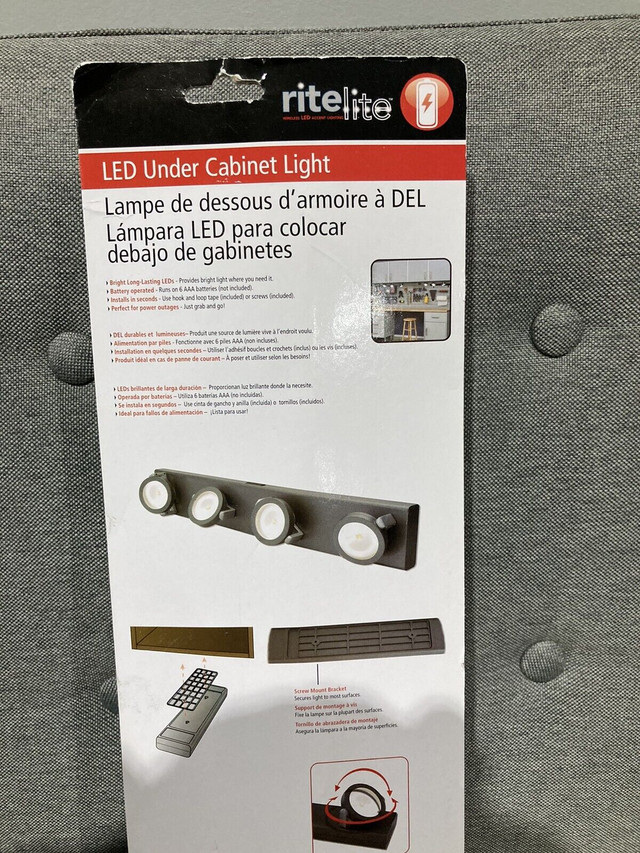 LED Under Cabinet Lights - Brand New dans Éclairage intérieur et plafonniers  à Belleville - Image 4
