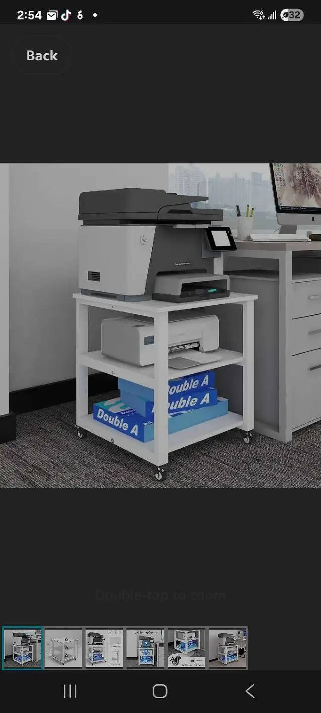 3-Tier Cart with Wheels brand new in Storage & Organization in Mississauga / Peel Region - Image 3