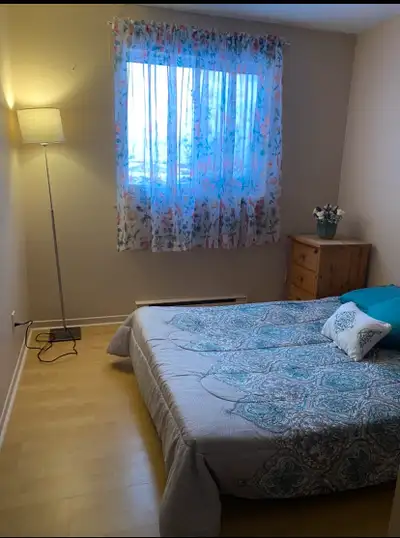 One vacant room in a 3 bdrm condo. Looking for a quiet, clean & respectful roommate . Ideal for stud...
