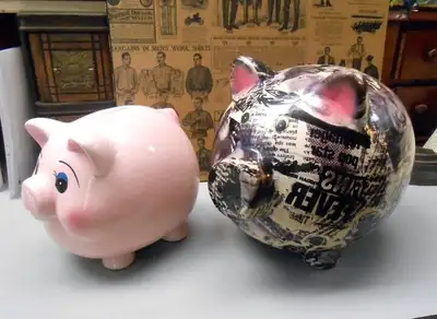 Tirelires Piggy Bank Vintage - Petots Cochons, View more