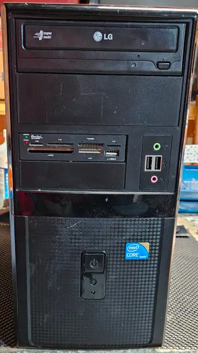 ASUS TOWER i5 650 4GB DVD NO HARD DISK WIN 10 ACTIVE, View more