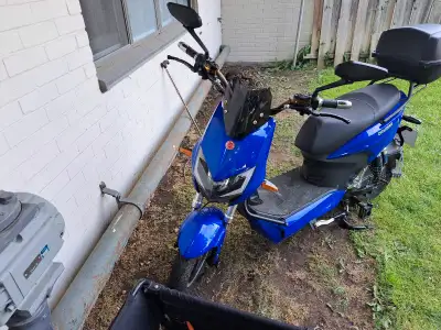 Daymak Digital Scooter 60V 500W Year 2023 Weight 300 Speed up to 35 Battery's need Charging