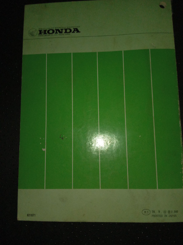 Honda100 Shop Manual in Other in St. Catharines - Image 2
