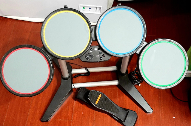 Harmonix 822148 Playstation (PS3) Wired Rock Band Drum Set w/Ped | Drums &  Percussion | Edmonton | Kijiji