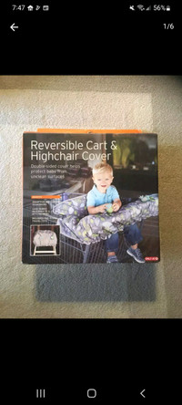 Eddie Bauer Reversible Cart & Highchair Cover