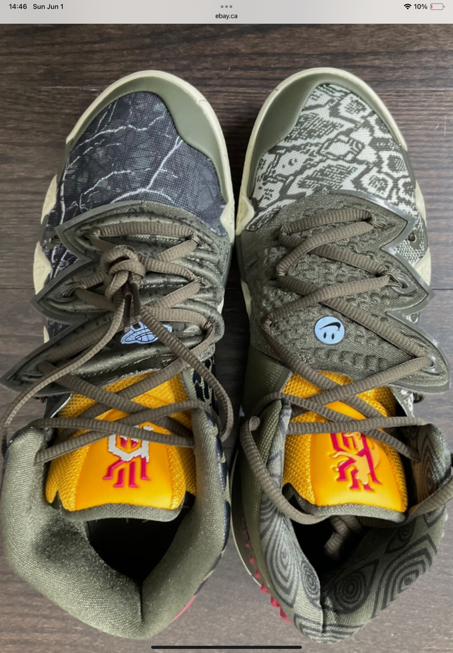 Brand New Nike Shoes Kybrid S2 What The Camo CQ9323-300 Sz 8 Men in Men's Shoes in Oakville / Halton Region - Image 3