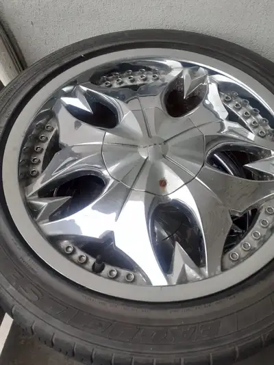 Tires and Rims for sale, good condition. 235/45R18