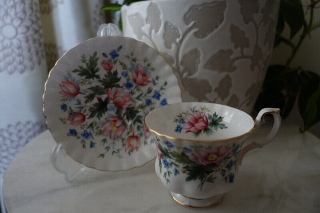 Tea Cup and Saucer in Kitchen & Dining Wares in Kamloops