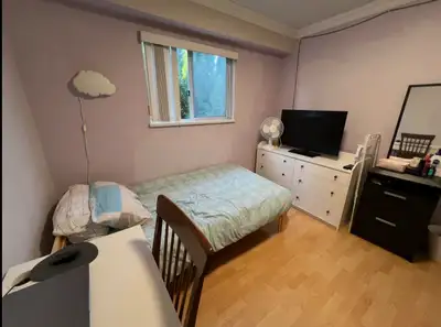 Furnished Room for Rent – $950/month East 15th Ave & Renfrew St, Vancouver Only 5-minute walk to Ren...