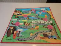 Vintage 1971 Yogi Bear Board Game Board No pieces just the board