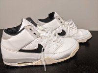 Nike Air Flight Classic Men Size 12 Sneaker ShoesWhite Grey Blac